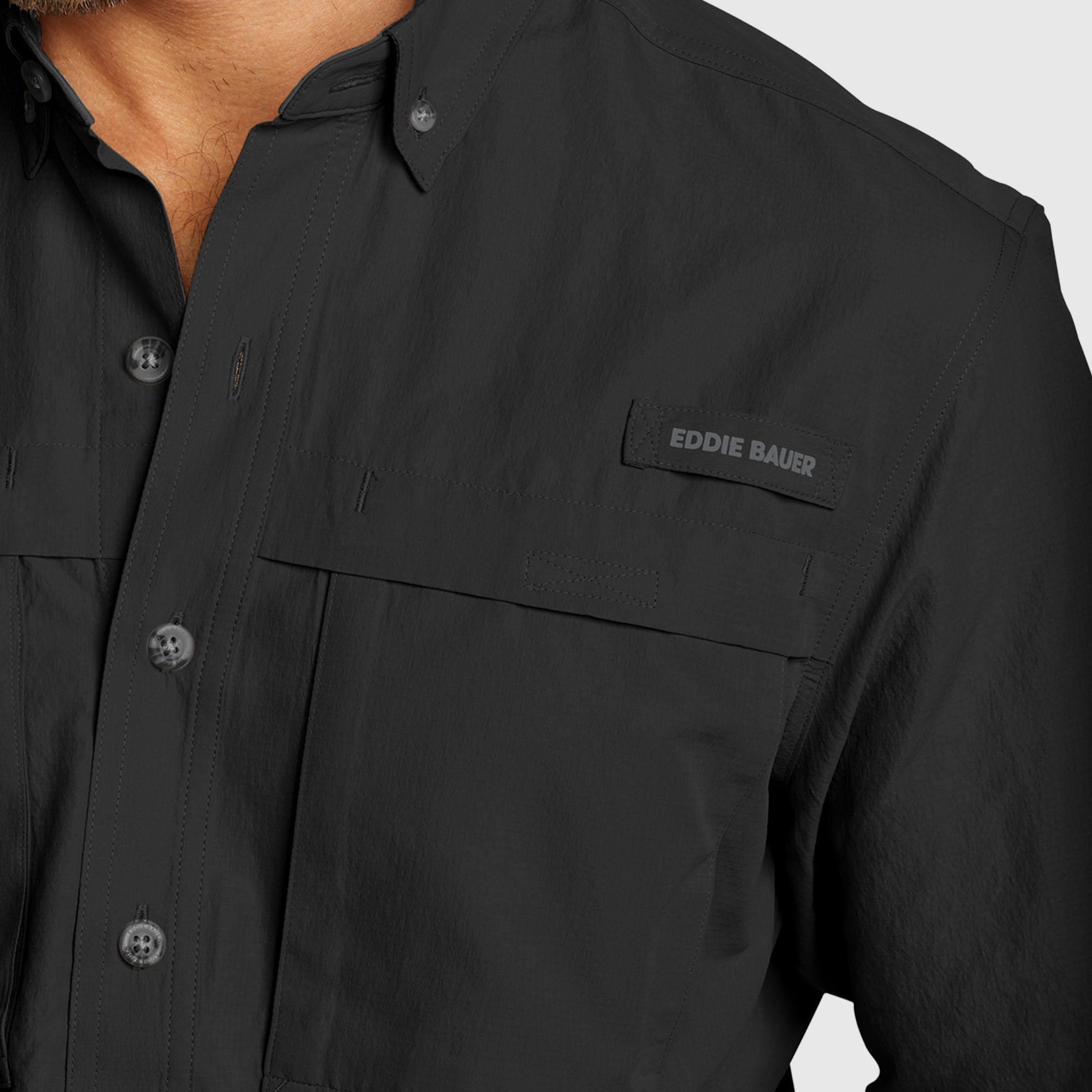 29-1686-CAMISA MANGA LARGA RAINIER RIPSTOP-EDDIE BAUER