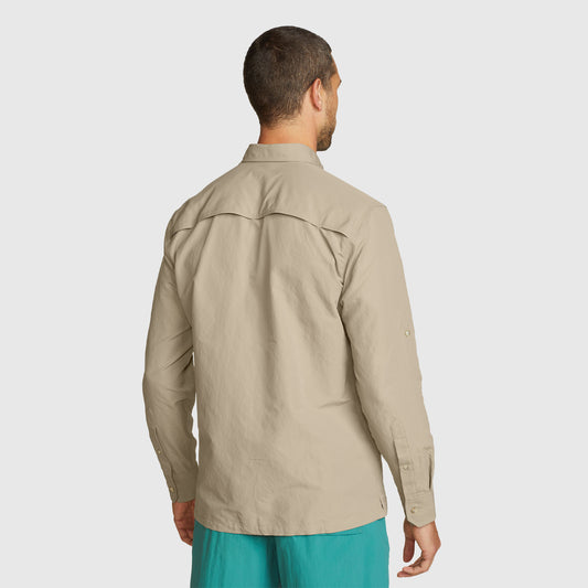 29-1686-CAMISA MANGA LARGA RAINIER RIPSTOP-EDDIE BAUER