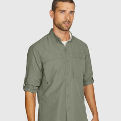 29-1686-CAMISA MANGA LARGA RAINIER RIPSTOP-EDDIE BAUER