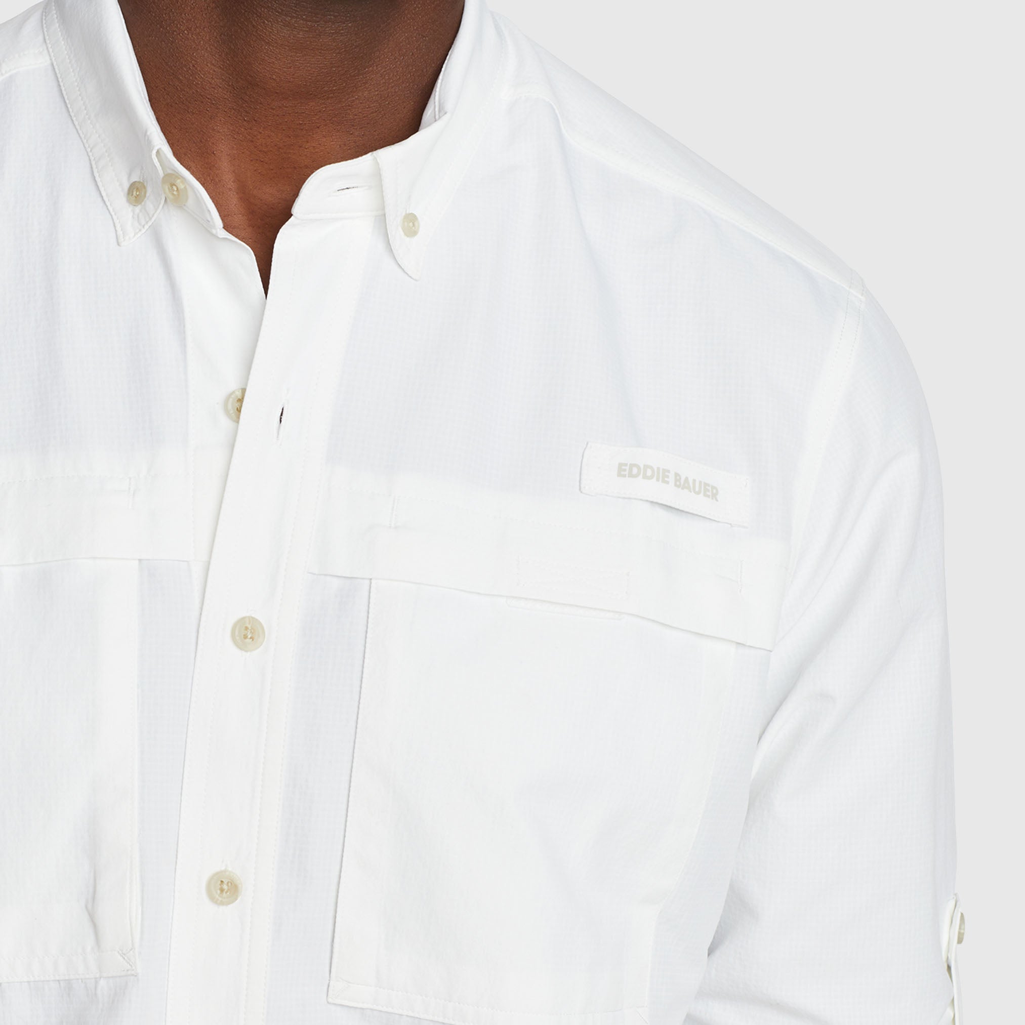 29-1686-CAMISA MANGA LARGA RAINIER RIPSTOP-EDDIE BAUER